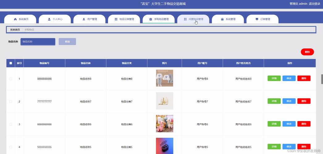 基于java springboot vue实现的大学生二手物品交易商城(文末源码 lw